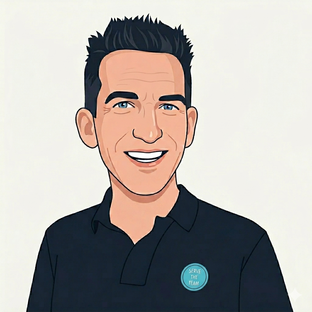 Steve, founder of Serve The Team